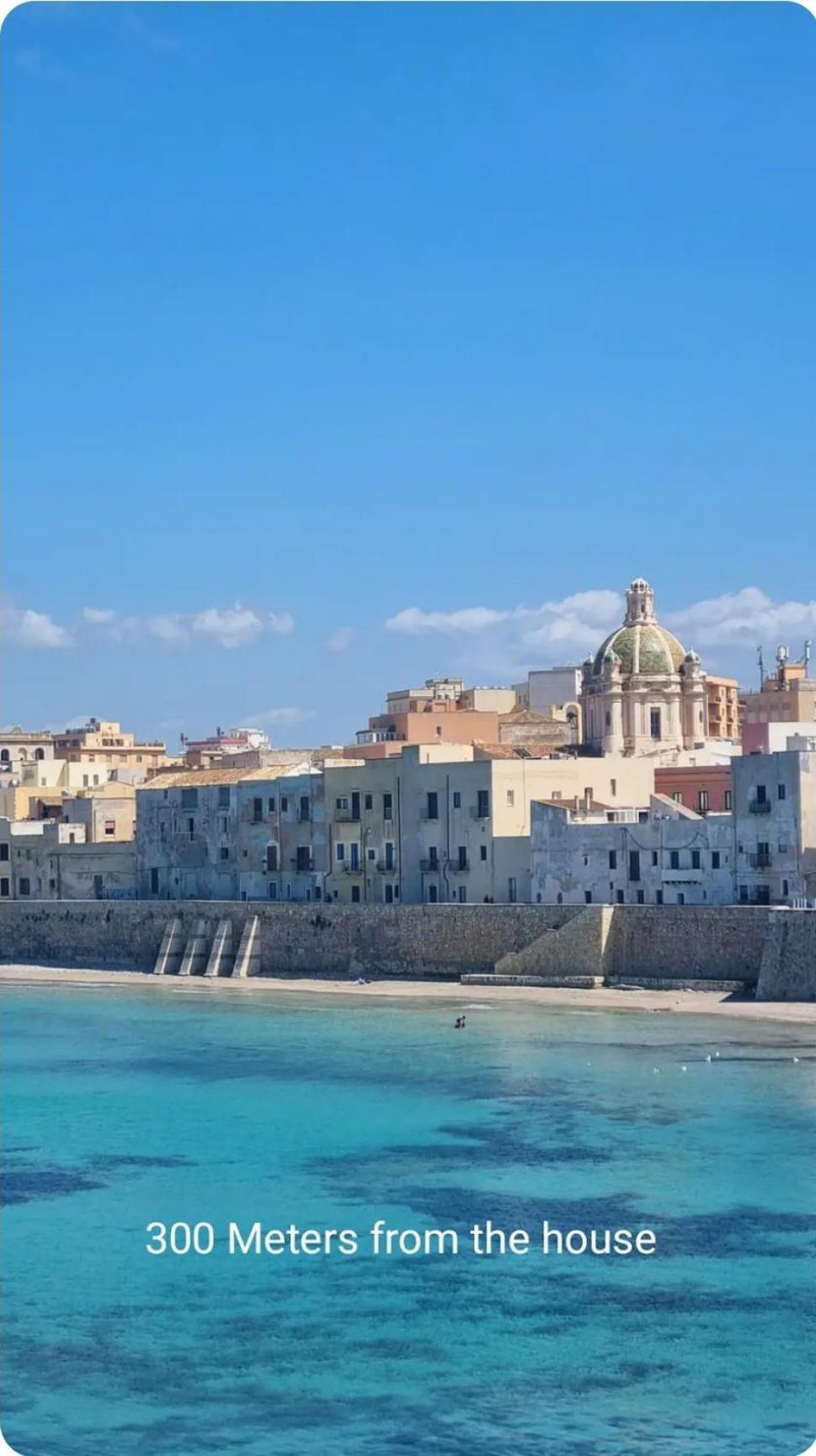 Trapani Sea Home Bagian luar foto
